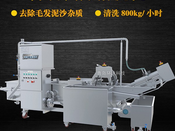 蔬菜氣泡清洗機(jī)，氣泡清洗，清洗800kg/小時(shí)